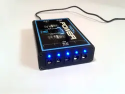 منبع تغذیه پدال با 5 خروجی