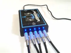 منبع تغذیه پدال با 5 خروجی