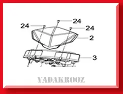 مجموعه کيلومتر شمار TNT15i F13-3 E4 DASHBOARD ASSY - یدک روز
