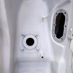 باک موتور بنلی 150 قدیم انژکتور سفید اصلی ( دارای قابلیت نصب کلستر ) بدون ارم