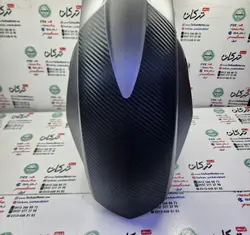 قاب گلگیر جلو موتور پالس NS 200 ان اس انژکتوری کربنی سفید مدادی اصلی