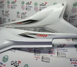 درب ( قاب ) بغل سفید موتور تریل فلات پرواز طرح CRF سی ار اف ( جفتی ) اصلی