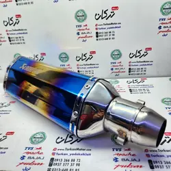 اگزوز قهرمانی برند اکروپاویچ 6 گوش دهن کج سایلنس دار براق ( 7 رنگ )