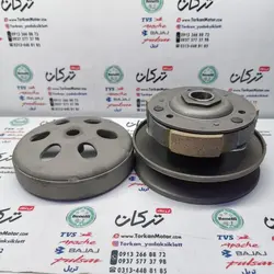 پولی عقب کلاچ کامل موتور پی سی ایکس PCX ( جای تسمه بزرگتر از طرح کلیک )