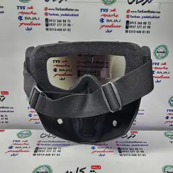 ماسک فیس عینک دو حالته دودی