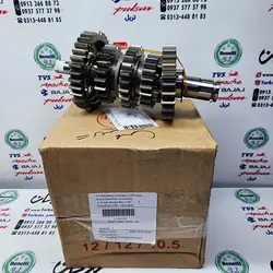 شافت ( شفت ) گیربکس دنده زنجیر خروجی کامل موتور TVS راکس و نئو NEO اصلی