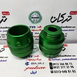 پروتکشن محافظ چرخ عقب و جلو انواع موتورسیکلت ( سبز ) cnc (هرعدد)