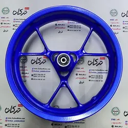 رینگ چرخ جلو موتور طرح ایروکس و nvx ( ابی کاربنی )