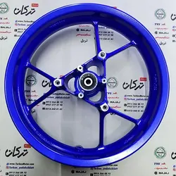 رینگ چرخ جلو موتور طرح ایروکس و nvx ( ابی کاربنی )