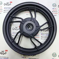 رینگ چرخ عقب موتور طرح کلیک ( مشکی ) خارجی