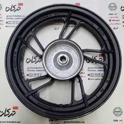 رینگ چرخ عقب موتور طرح کلیک ( مشکی ) خارجی