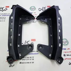 قاب ( کاور ) فلاپ ( مکمل لچکی ) بغل چراغ ( بلوری ) موتور طرح ایروکس و nvx اتاق جدید ( جفت )