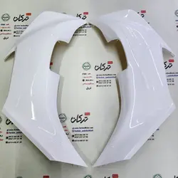 قاب ( کاور ) فلاپ بغل چراغ ( بلوری ) موتور طرح ایروکس و nvx ( سفید براق ) اتاق جدید ( جفت )
