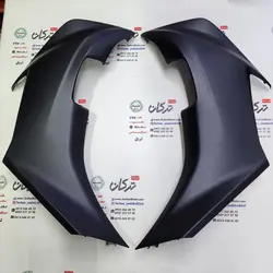 قاب ( کاور ) فلاپ بغل چراغ ( بلوری ) موتور طرح ایروکس و nvx ( مشکی مات ) اتاق جدید ( جفت )