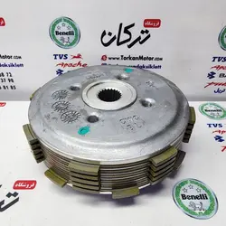 چهار شاخ کلاچ ( دیسک ) زیر و رو موتور SYM گالکسی NA و NH  همراه با صفحه کلاچ کامل