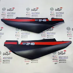 درب ( قاب ) بغل موتور تریل گلد رادیسون کویر T2 مشکی (جفتی)