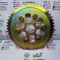 دنده ( طبق ) زنجیر چرخ عقب 520 موتور تریل فلات طرح KTM کی تی ام ( 48 دندانه )