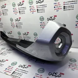 قاب اگزوز موتور SYM گالکسی J 200 و لوکی 180  ( نقره ای )