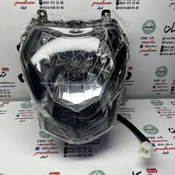 بلوری چراغ جلو کامل موتور بنلی 150 نیوفیس و 250 نیوفیس اصلی