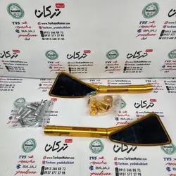 اینه اسپرت رنتال CNC ( طلایی کامل )