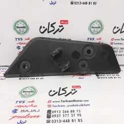 براکت جا پایه جلو سمت چپ ( پدال دنده ) موتور اپاچی قدیم