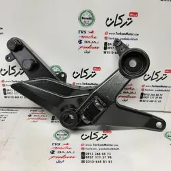 براکت جا پایه جلو سمت راست ( پدال ترمز ) موتور اپاچی 180 و 200 دیسکی جدید
