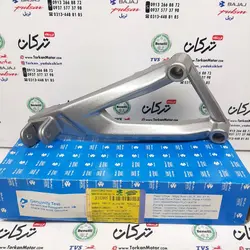 براکت جا پایه عقب سمت راست موتور پالس 200 و NS 150 ان اس و AS ای اس مدل پایین کاربراتی رنگ نقره ای اصلی