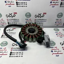 بوبین ( دستگاه ) سیم پیچی برق موتور بنلی 250 تک سیلندر قدیم و جدید نیوفیس اصلی