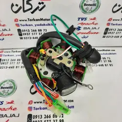 بوبین ( دستگاه ) سیم پیچی برق موتور پالس 180 و 200 ( 8 پره ) شرکتی