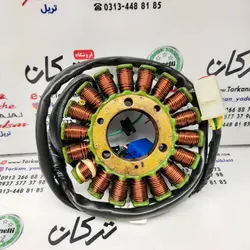 بوبین ( دستگاه ) سیم پیچی برق موتور پالس 180 UG4 ( بدون هندل ،  زین دو تکه ) ، 200 و 220 ( 18 پره ) اصلی