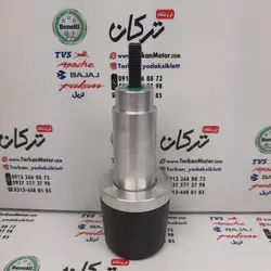 پروتکشن ( محافظ ) بغل شاسی پایه بلند (هرعدد) استیل نقره ای (ارتفاع 13/5 سانتی متر)