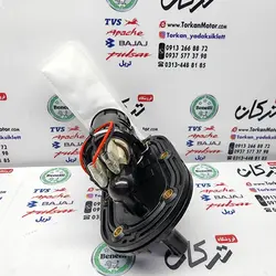 پمپ بنزین کامل موتور بنلی 250 تک سیلندر و 300 دوسیلندر ( دو خروجی ، کفی مشکی )