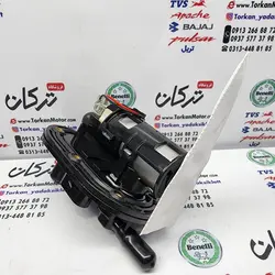 پمپ بنزین کامل موتور بنلی 250 تک سیلندر و 300 دوسیلندر ( دو خروجی ، کفی مشکی )