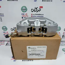 پمپ ترمز جلو روی دیسک سمت چپ موتور بنلی 250 تک سیلندر جدید نیوفیس و 300 دوسیلندر اصلی