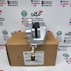 پمپ ترمز جلو روی دیسک سمت چپ موتور بنلی 250 تک سیلندر جدید نیوفیس و 300 دوسیلندر اصلی