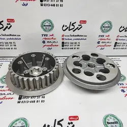 پنج شاخ کلاچ ( دیسک ) زیر و رو موتور بنلی 150 و 180 راپیدو