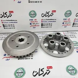 پنج شاخ کلاچ ( دیسک ) زیر و رو موتور بنلی 150 و 180 راپیدو