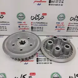 پنج شاخ کلاچ ( دیسک ) زیر و رو موتور تریل روان