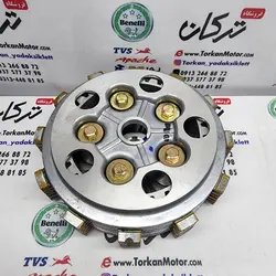 پنج شاخ کلاچ ( دیسک ) زیر و رو موتور تریل روان ( کامل )