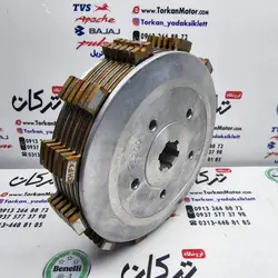 پنج شاخ کلاچ ( دیسک ) زیر و رو موتور تریل روان ( کامل )