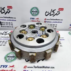 پنج شاخ کلاچ ( دیسک ) زیر و رو موتور تریل روان ( کامل )