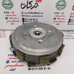 چهار شاخ کلاچ ( دیسک ) زیر و رو با صفحه کلاچ کامل موتور پالس NS 200 ان اس و RS ار اس کیفیت درجه 1 هندی