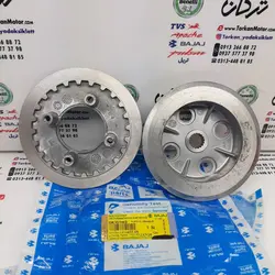 چهار شاخ کلاچ ( دیسک ) زیر و رو صفحه بزرگ موتور پالس200 و 220 و 180 UG3 ( هندلی ، زین یک تکه ) و اونجر 200 و 220 اصلی