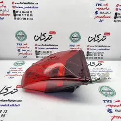 خطر عقب کامل موتور تریل روان جدید چراغ مثلثی اصلی