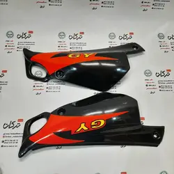 درب ( قاب ) بغل موتور تریل GY جی وای (جفتی) مشکی