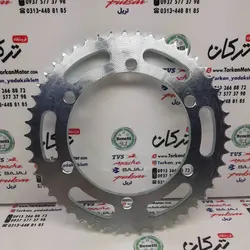 دنده ( طبق ) زنجیر چرخ عقب موتور تریل فلات پرواز طرح CRF سی ار اف کوچک