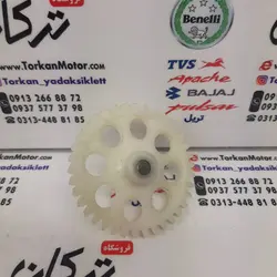 دنده اویل پمپ روغن موتور پالس LS 135 ال اس اصلی