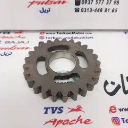 دنده مقابل 2 هرز گرد گیربکس موتور بنلی 150 ( 25 دندانه ) اصلی