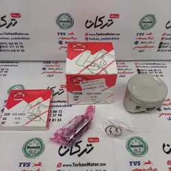 رینگ و پیستون ( پستان ) موتور XCD 125 ( اکسید ) و باکسر ( بوکسر ) 125 هندی ( سایز 0/75 )