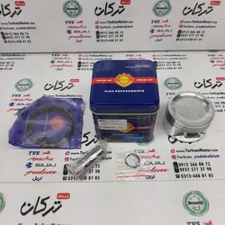 رینگ و پیستون ( پستان ) موتور اپاچی 150 تکنو ( سایز 0/25 )